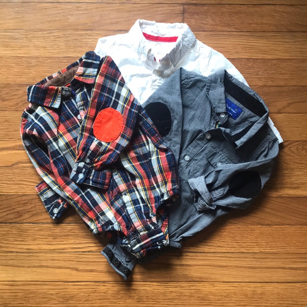 12-18 months dress shirt bundle